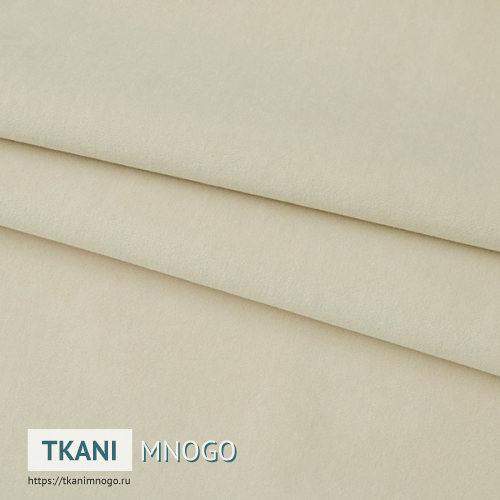 Фото материала велюра “188-2” (однотонный бежевый)