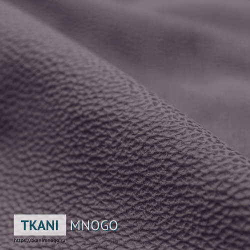 Фото материала велюра “36” (узор фиолетовый)