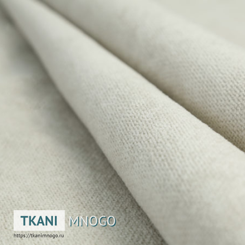 Фото внешнего вида велюра “04” (однотонный бежевый)